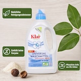 thumbnail of KLAR Universal Waschmittel Waschnuss flüssig 1,5 Liter für 20°C bis 95°C geeignet