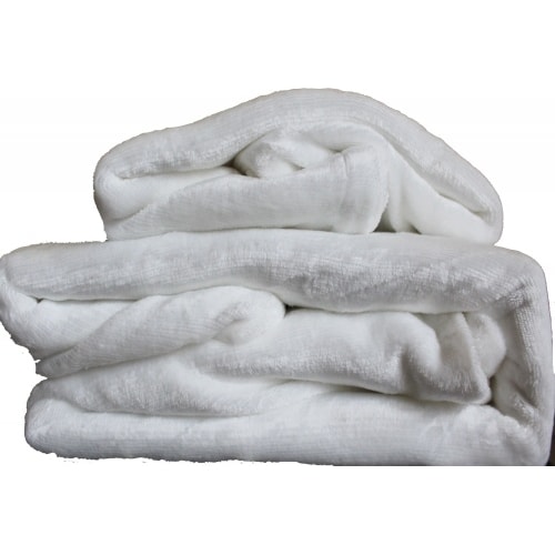Winter Bettwäsche Teddy Fleece Flausch Plüsch Nicky 135x200+80x80cm weiss, uni