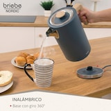 thumbnail of Nordic Set Espressomaschine 20 Bar, Toaster für 2 Scheiben, Wasserkocher 1,7 L, Briebe, SKT1209GRY, Grau