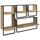 thumbnail of vidaXL Wandregal-Set 4 pcs Artisan-Eiche 65 x 25 x 30 cm Holzwerkstoff