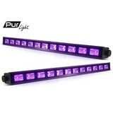 thumbnail of Lot de 2 Barres à LEDs 12x3V spécial lumière UV avec étrier de fixation - PUR LIGHT AMBER