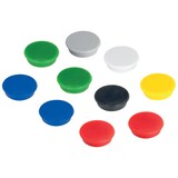 thumbnail of FRANKEN Magnete, Haftmagnete, rund, 38 mm, 10 Stück, farblich sortiert, HM38 99
