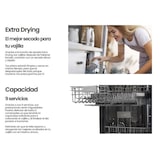 thumbnail of INFINITON Lavavajillas DIW-43SP, 9 Servicios, 45 cm de Ancho, E, Inox