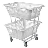 thumbnail of GILAC Chariot pour corbeille à linge - Blanc G194999