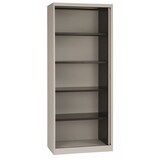 thumbnail of BISLEY Rollladenschrank aus Metall in silber Rollladen aus Kunststoff abschließbar inkl. 4 Einlegeböden