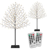 thumbnail of MONZANA® Kirschblütenbaum 2er Set 180 cm 200 LED Warmweiß