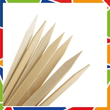 thumbnail of DayBays 15000 Stk. Flachspieße aus 100% Bambus 35 cm Flache für Kebap (Adana) mit Scharfe und Flache Spitze