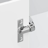 thumbnail of vidaXL Küchen-Eckunterschrank Lucca Hochglanz-Weiß Holzwerkstoff