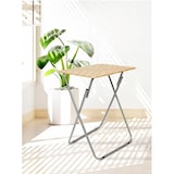 thumbnail of Mesa auxiliar plegable 48 x 38 x 66 cm