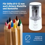 thumbnail of Genie 200A Elektrischer Bleistiftspitzer Profi-Anspitzer Ø 6-12mm Netzbetrieb