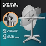 thumbnail of CASARIA® 2er Set Stehtisch Klappbar Höhenverstellbar