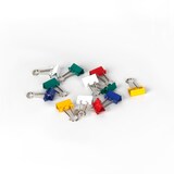thumbnail of SIGMA Papierklemmen, metaal, 19 mm, veelkleurig, 12 stuks