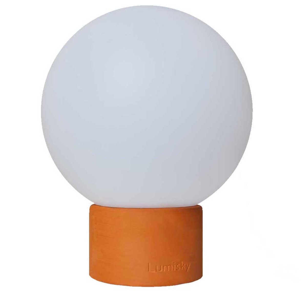 Lumisky Lampada da tavolo senza fili TERRA H25CM Terracota Rosso