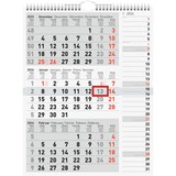 thumbnail of 2026 Rido 3-Monatskalender grau 300×390 mm