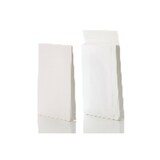 thumbnail of Faltentasche 00011823 B4 Klotzboden ohne Fenster haftklebend weiß 250 Stück.