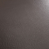 thumbnail of Set van 2 eetkamerstoelen Chesterfield, stoel keukenstoel, klinknagels ~ kunstleer, bruin, donkere poten