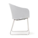 thumbnail of Garland Poly Rattan Gartensessel Gartenstuhl Monza Weiß