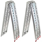 thumbnail of Auffahrrampe Rampe klappbar Laderampe Verladerampe Schiene 680kg Alu R2