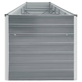 thumbnail of vidaXL Garten-Hochbeet Verzinkter Stahl 400×80×77 cm Grau