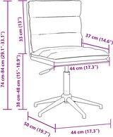 thumbnail of vidaXL Esszimmerstühle 2 Stk. Schwarz Kunstleder
