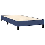 thumbnail of vidaXL Boxspringbett mit Matratze & LED Blau 90x190 cm Stoff