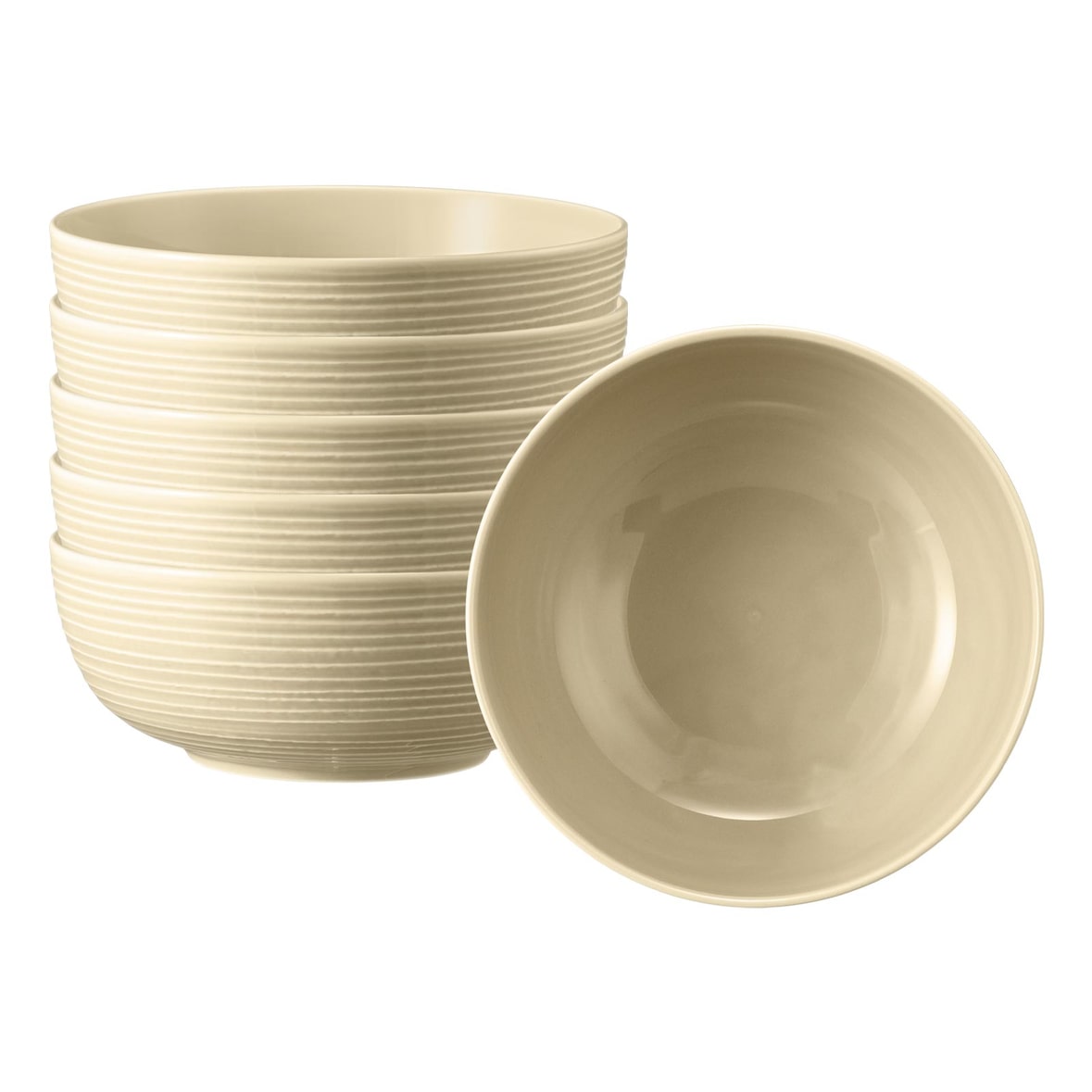 Seltmann Weiden Terra Foodbowl ø 20,4 cm sandbeige 6er Set