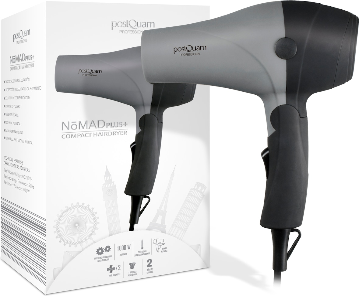 Haartrockner Italian Design Nomad Plus grau