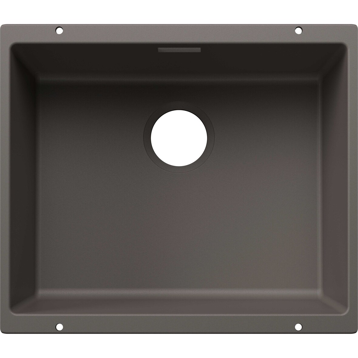 BLANCO SUBLINE 500-U  Einbauspüle SILGRANIT vulkangrau ab 60 cm