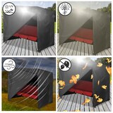 thumbnail of KINGSLEEVE® Abdeckung Hollywoodschaukel Schutzhülle 185x117x150cm Oxford