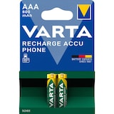 thumbnail of Baterias recarregáveis ??Varta telefone aaa hr03 800mah 2º.