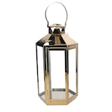 thumbnail of Vacchetti Set di 2 lanterne in metallo oro