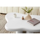 thumbnail of SalesFever Couchtisch | wolkenförmig | Tischplatte matt lackiert | Fiberglas | B 123 x T 89 x H 35 cm | weiß