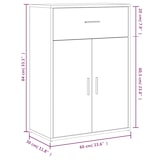 thumbnail of Helloshop26 - Buffet Sideboard Kommode Schrank Aufbewahrungseinheit Organizer für Küche Wohnzimmer Lounge 2er-Set 60 x 30 x 84 cm 02_0036855