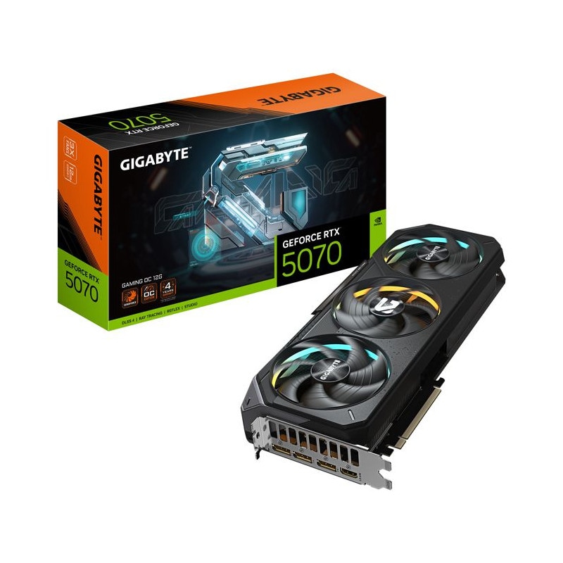 Carte Graphique - Gigabyte - Geforce Rtx 5070 Gaming Oc 12g