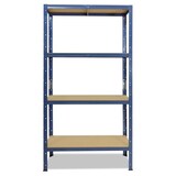 thumbnail of shelfplaza HOME 155x110x40 cm Schwerlastregal in blau mit 4 Böden und 175 kg Traglast pro Boden