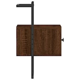 thumbnail of Table de chevet murale chêne brun 35x30x51 cm bois d'ingénierie – Modèle Modern Wood
