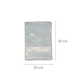 thumbnail of Sachet / Sac Plat Bonbon et Confiserie en Plastique LDPE Transparent 25x35 cm 15 microns par 1000