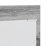 thumbnail of vidaXL Wandmontierter Kleiderständer Grau sonoma 90 x 10 x 50 cm