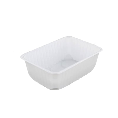 Premium Quality, Kilobakken 1000 ml, PP 18,6 x 13,3 x 6,3 cm wit