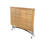 thumbnail of METRO PROFESSIONAL Gastro Tisch klappbar Baviera, Akazienholz/Stahl, 120 x 80 cm, natur/schwarz