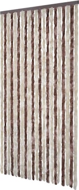 thumbnail of Décoshop26 - Rideau contre insectes moustiquaire Beige et marron clair 100x220 cm Chenille  DEC022169
