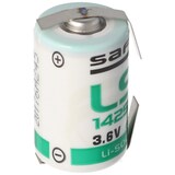 thumbnail of SAFT LS14250CNR Lithium Batterie, Size 1/2 AA, Lötfahnen U-Form