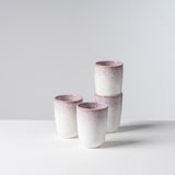 thumbnail of Gipfelstück Kaffeebecher  ohne Henkel 350 ml BERRY 4er-Set, postsicher, Serie ALPENWIESE