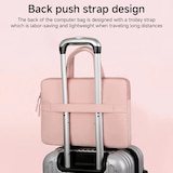 thumbnail of Sacoche Ordinateur Portable Femme 13 Pouces Légère Étanche Beige Grande Capacité YONIS