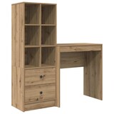 thumbnail of vidaXL Schreibtisch mit Schubladen 2 pcs Artisan-Eiche