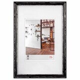thumbnail of Metropolis houten fotolijst, zwart-zilver, 13 x 18 cm