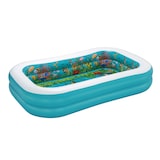 thumbnail of Bestway Piscina familiar hinchable 3D Adventure, PVC, 175 x 262 x 51 cm, incl. 2 gafas 3D y parches de reparación, 778 L