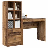 thumbnail of vidaXL Schreibtisch mit Schubladen 2 pcs Altholz