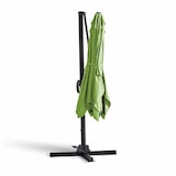 thumbnail of Ampelschirm 2×3 m neigbar, 360° drehbar, aus Aluminium grün