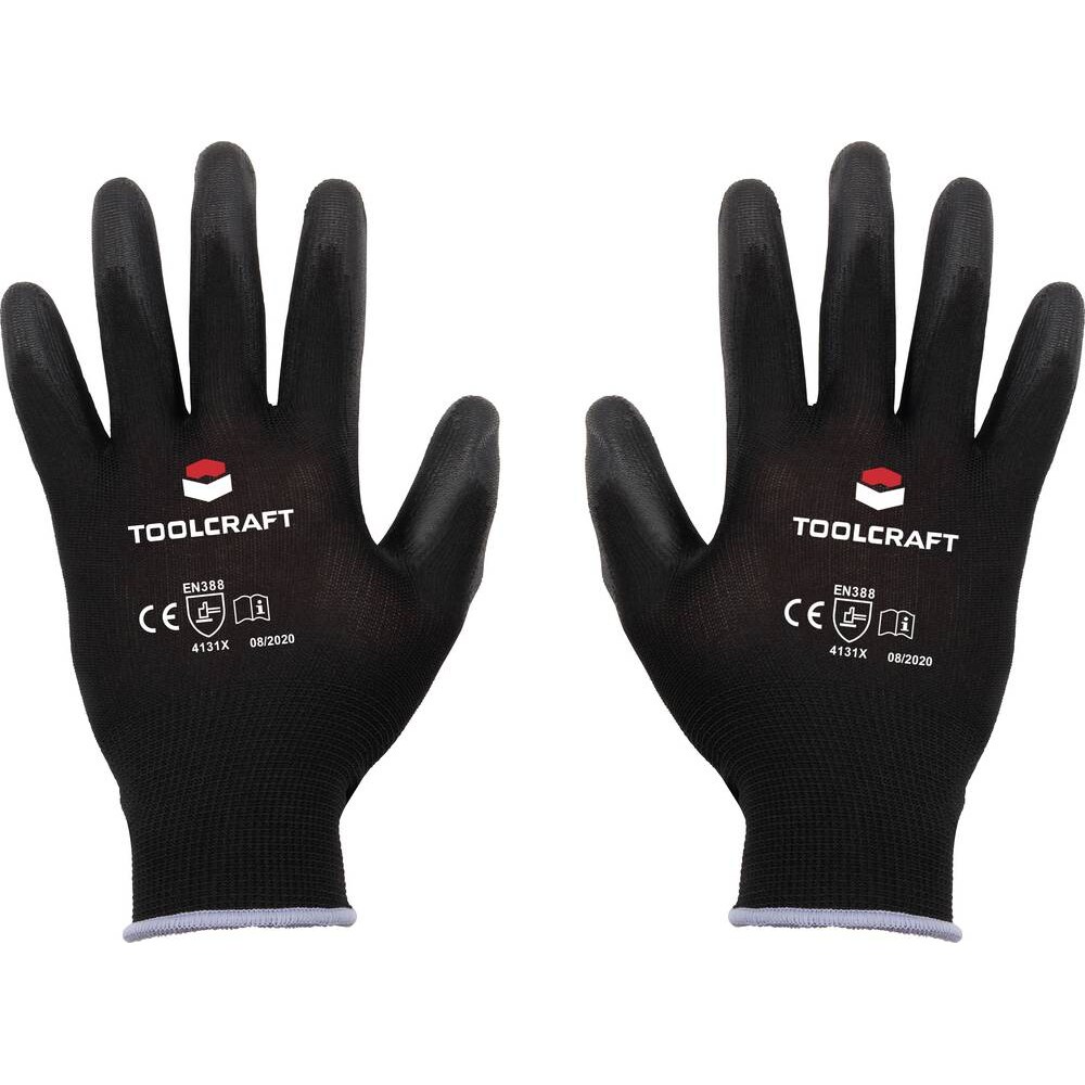 TOOLCRAFT  TO-5621553 Polyester, Polyurethan Arbeitshandschuh Größe (Handschuhe): 11 EN 388 CAT II 1